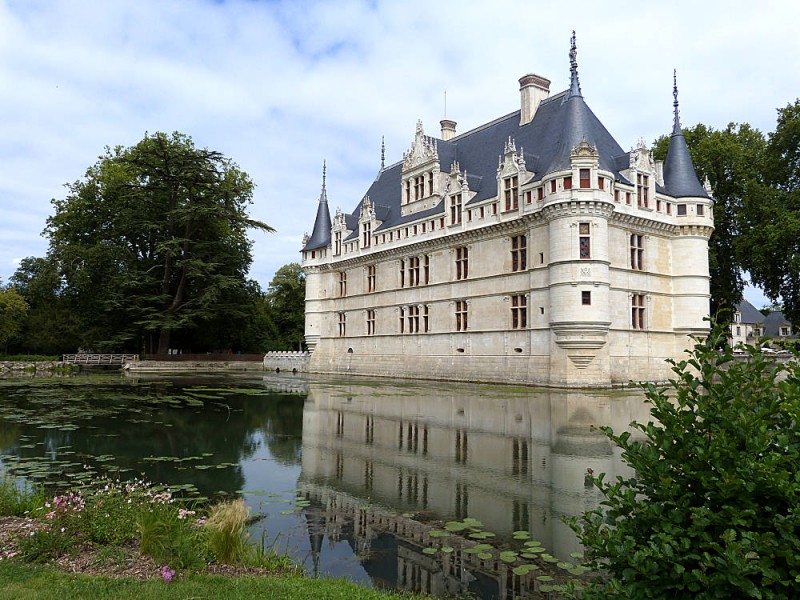 Ausflug zum Schloss Azay-le-Rideau - Urlaub an der Loire