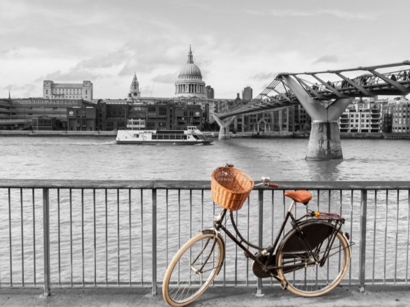 Mit dem Fahrrad unterwegs in London - Londonreise