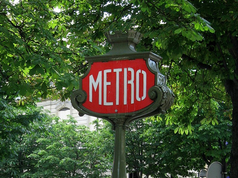 Mit Metro unterwegs in Paris