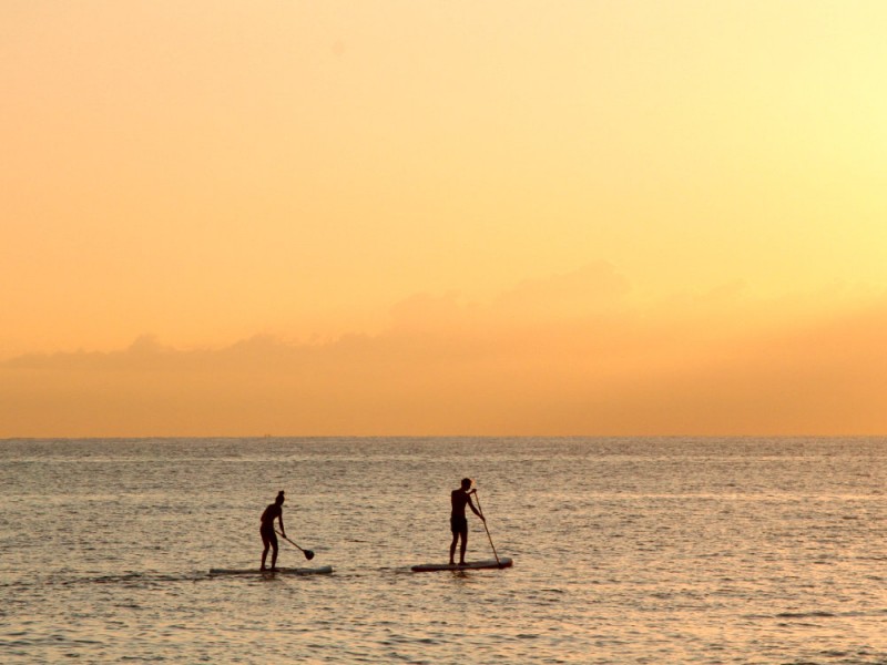 Scilly Inseln Paddle Sport im Urlaub