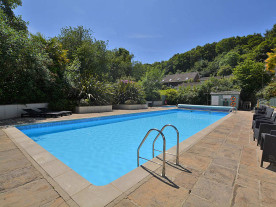 Ferienhaus mit Pool in Dorset