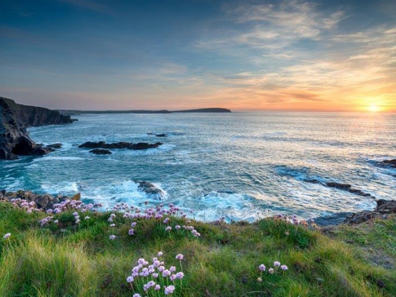 Romantische Impressionen an der Küste Cornwalls