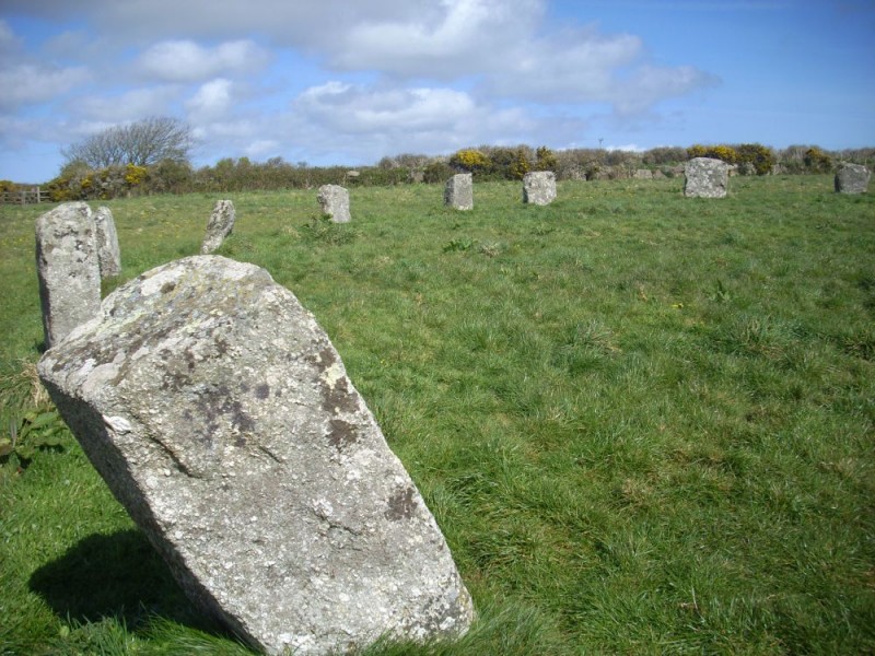 Merry Maidens Steinkreis aus der Bronzezeit