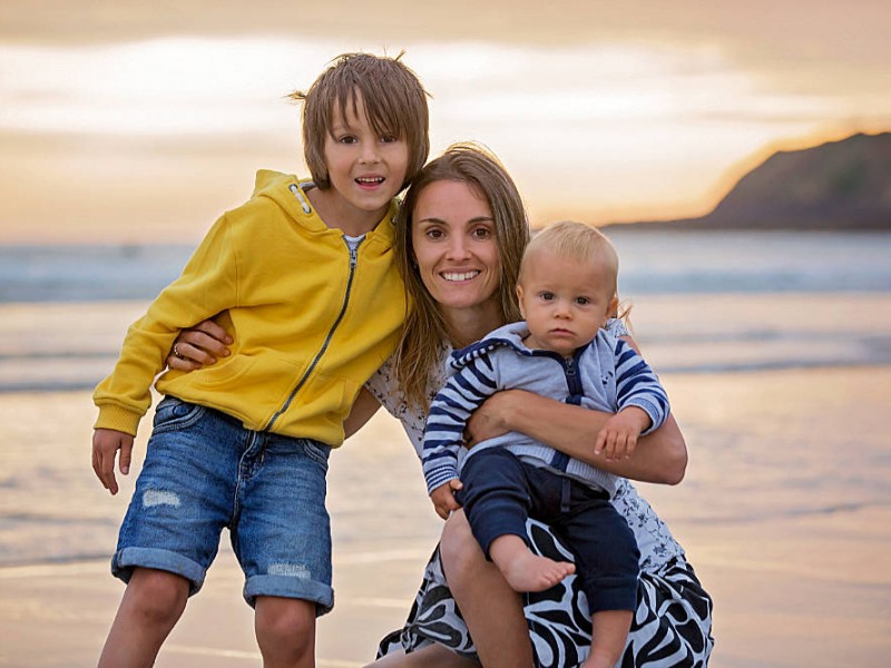 Familien Urlaub mit Baby in Cornwall / Südengland
