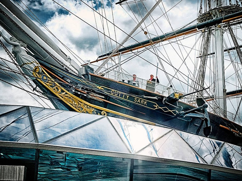 Cutty Sark - altes Segelschiff London Reise
