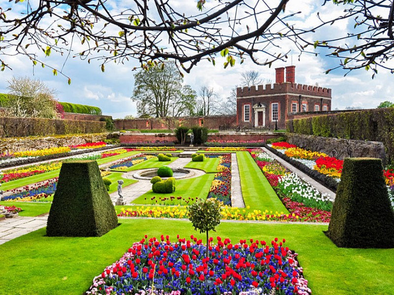 Kurztrip London - Hampton Court Garden besuchen