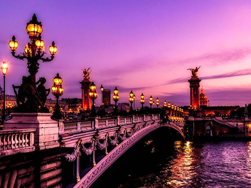 Paris romantisch - Pont Alexandre II.