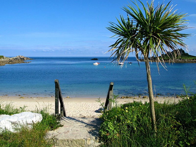 Old Town Beach auf St. Mary's, Scilly Inseln