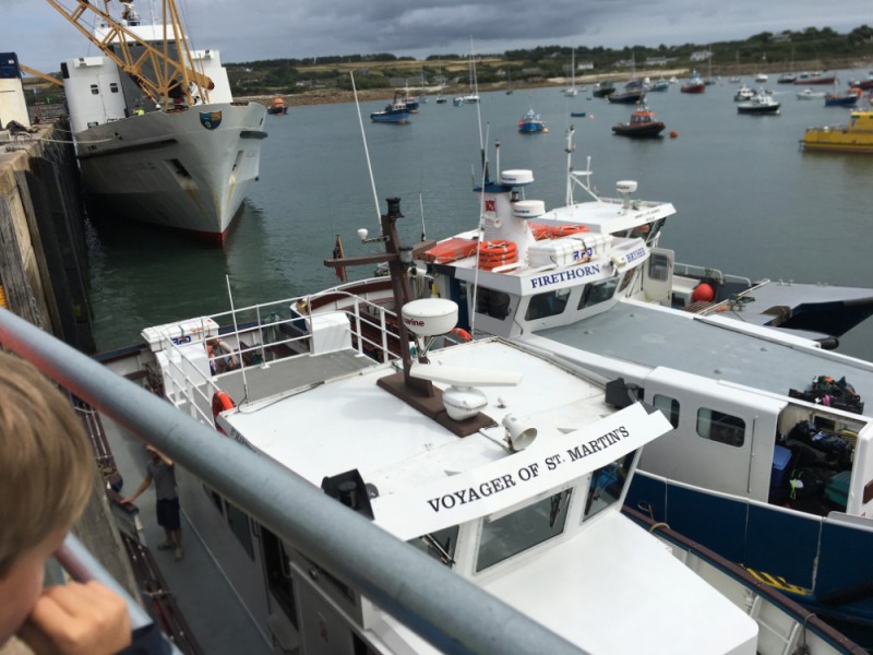 Scilly Inseln - Scillonian Firethorn Boote 