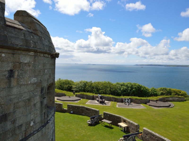 Ausflug zum Pendennis Castle nahe Falmouth