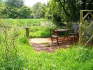 Terrasse am Fluss