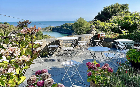 Terrasse mit tollem Meerblick