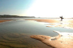 Strand zum Surfen