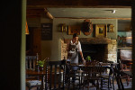 Pig Pub Village Urlaub Cotswolds Reise Restaurant