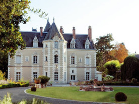 Pension in einem Schloss an der Loire