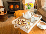 Tea time im Bed Breakfast Joanne bei Padstow, Cornwall