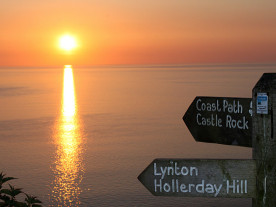 Lynton in Devon, Urlaub im Exmoor