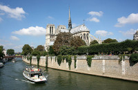 Bootsausflug auf der Seine in Paris