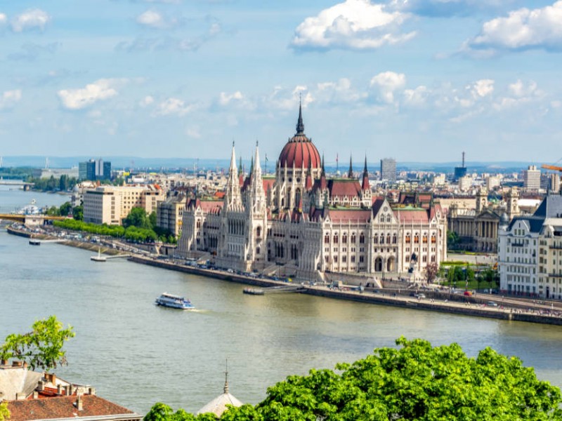 Budapest an der Donau