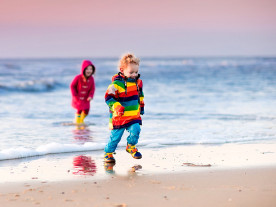 Auesflüge mit Kindern an der Südküste Cornwalls