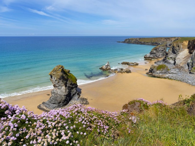 Bedruthan Steps, Nordküste von Cornwall