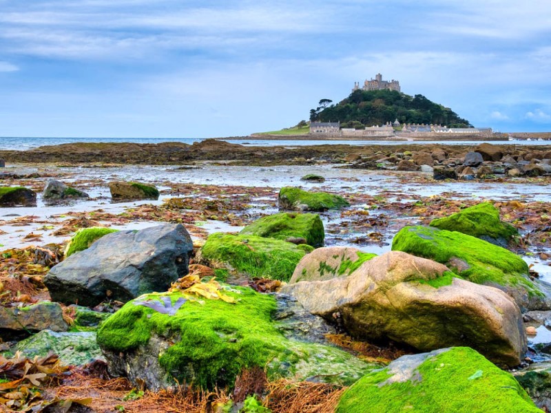 Kraftlinie St Michael's Mount in Cornwall - Eine Leyline