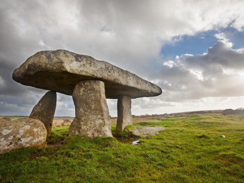 Dolmen "Lanyon Quoit", Land's End