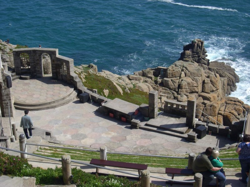 Freilichttheater "Minack Theatre" auf Land's End 