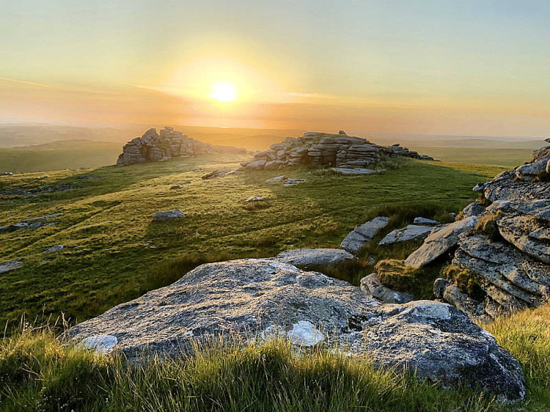 Dartmoor, Devon Reise Nationalparks England