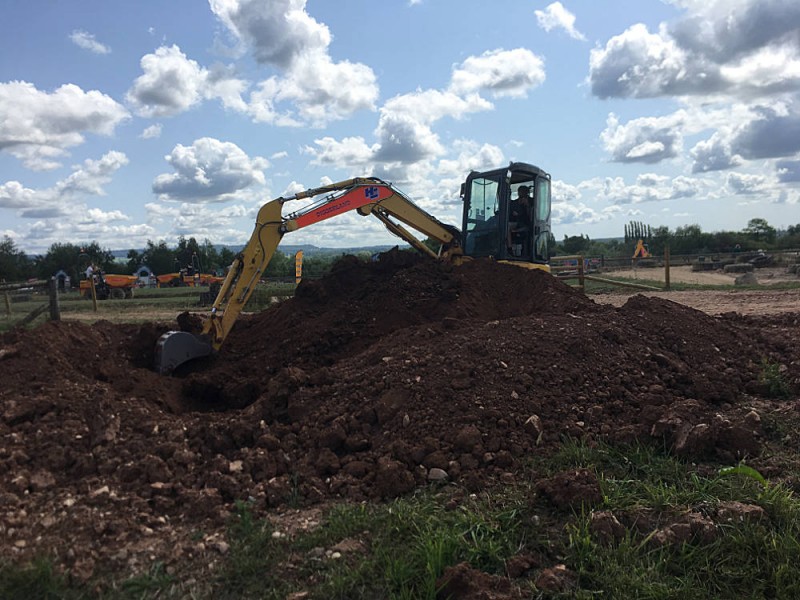 Diggerland Devon - Ausflug mit Kindern im Familienurlaub