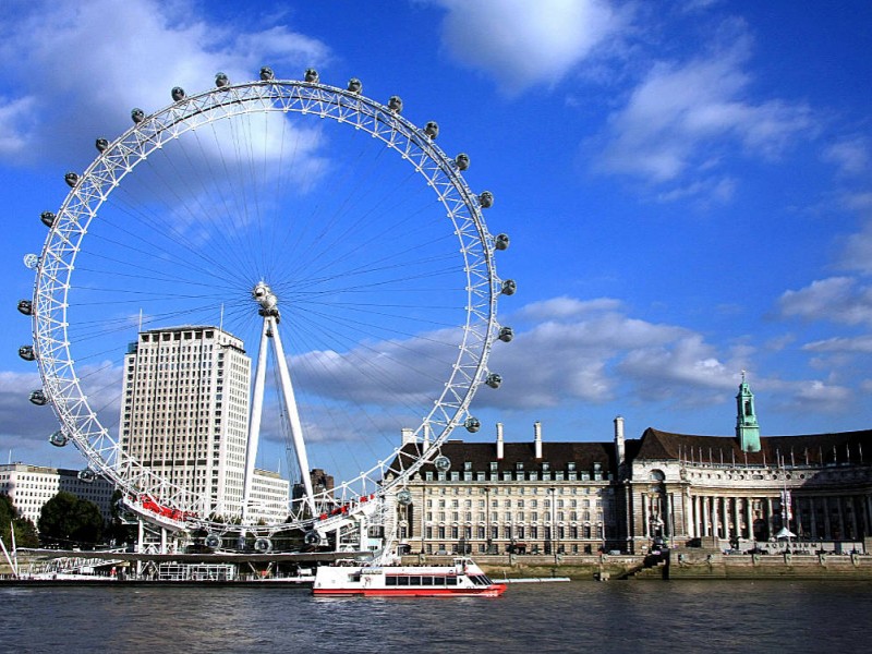 Ausflug zum London Eye - Kurztrip London