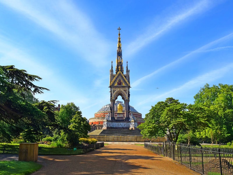 Prince Albert Memorial, Kensington Gardens London besichtigen