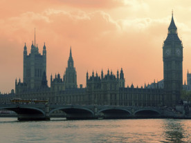 Westminster Palace und Big Ben, London 