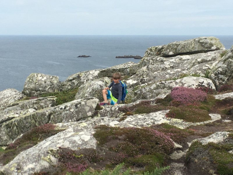 Scilly Inseln St. Agnes - Urlaub mit Kind, Küstenwanderung