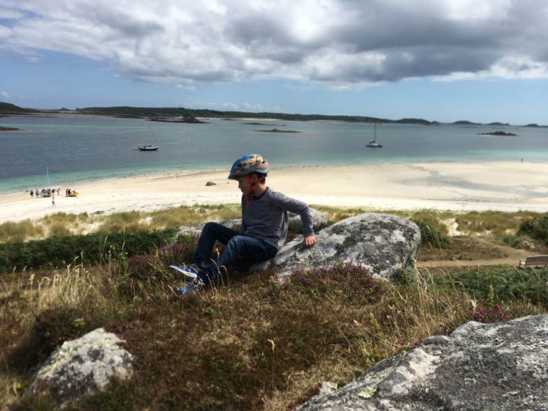Urlaub mit Kind auf der Scilly Insel Tresco 