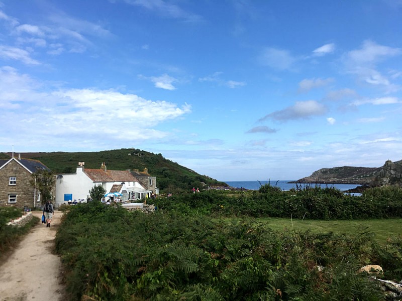 Ausflug auf Scilly Insel Bryher - Froggle Rock Café 