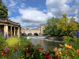 Bootsfahrt oder Bootsausflug in Bath, Südengland