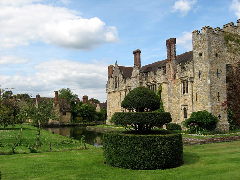 Ausflug Kinder Kent, Hever Castle, Familienurlaub Südostengland