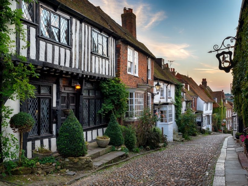 Ausflug nach Rye in Sussex, Urlaub Südostengland