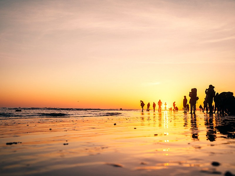 Brighton Strand - Ausflug Kent Sussexh - Urlaub Südostengland