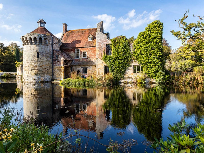 historisches Scotney Castle Kent 