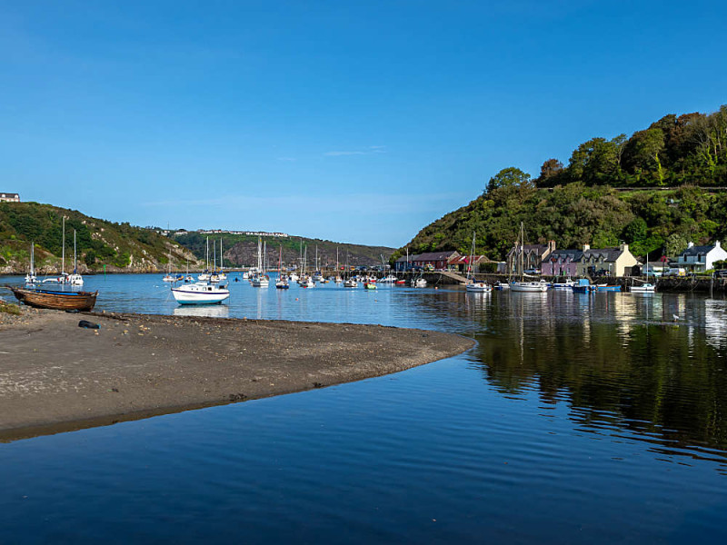 Fishguard, Old Harbour - Urlaub in Pembrokeshire, Wales