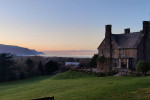 Herrenhaus B&B mit Meerblick in der Ferne