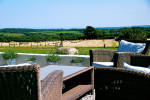 Terrasse mit Landschaftsblick