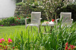 Garten des B&B Lynn