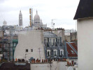 Blick zu Sacré Coeur vom Esszimmer