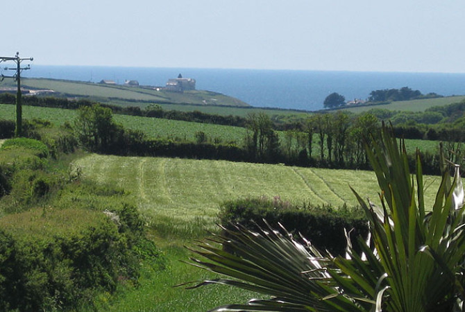 Aussicht Grundstück